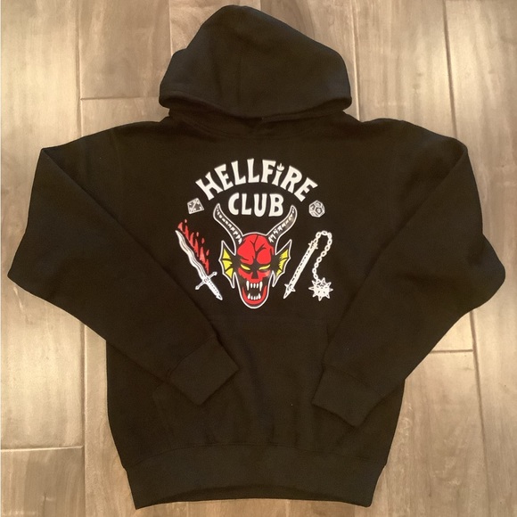 Hellfire Club Kids Hoodie Unisex - Picture 1 of 4